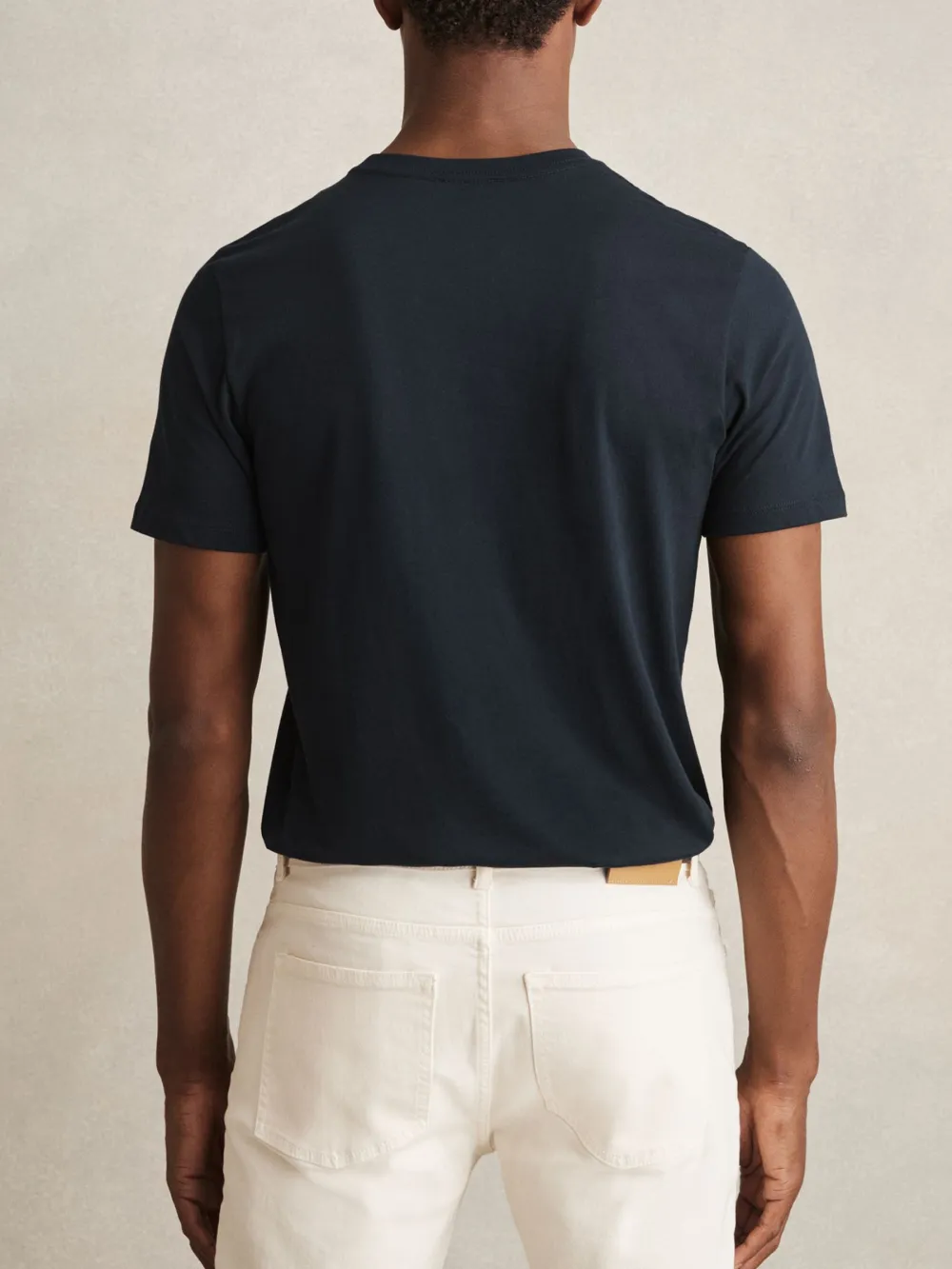 Simple High-Grade Cotton Men's Three-Piece Short-Sleeved Suit