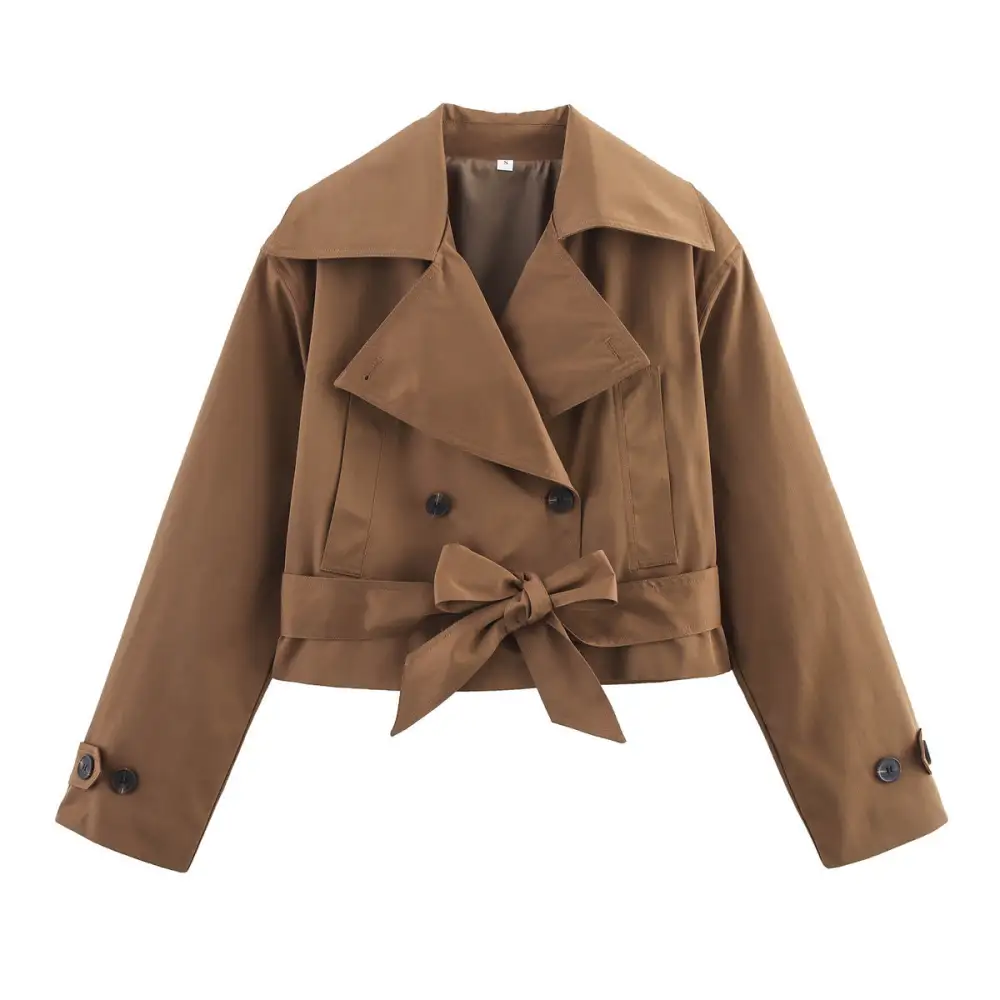 Versatile Belted Trench Coat