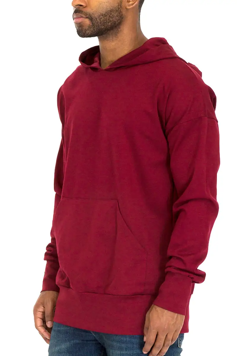 Viscose Pullover Hoodie