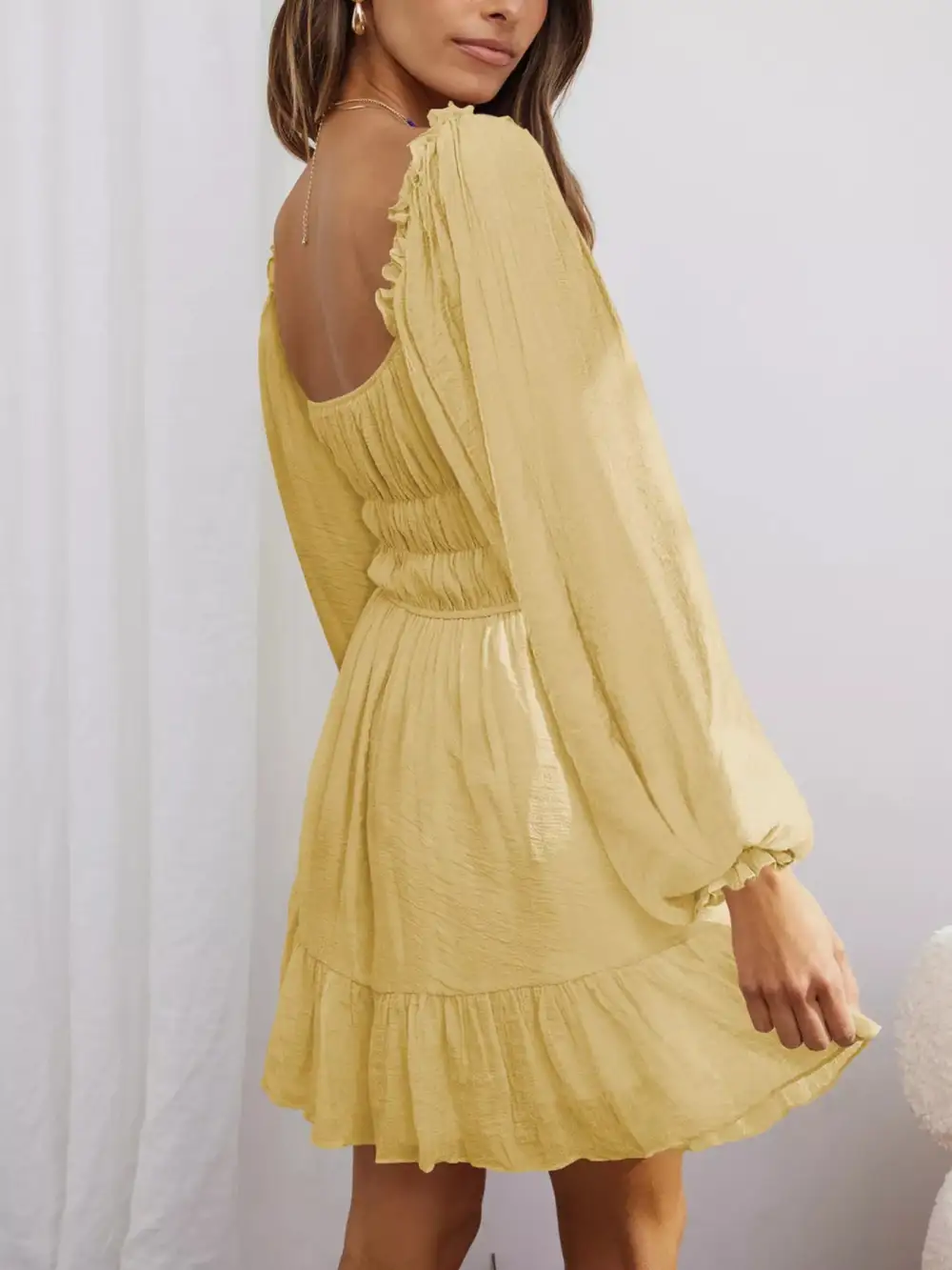 Relaxed Shape Lightweight Feel Mini Dress