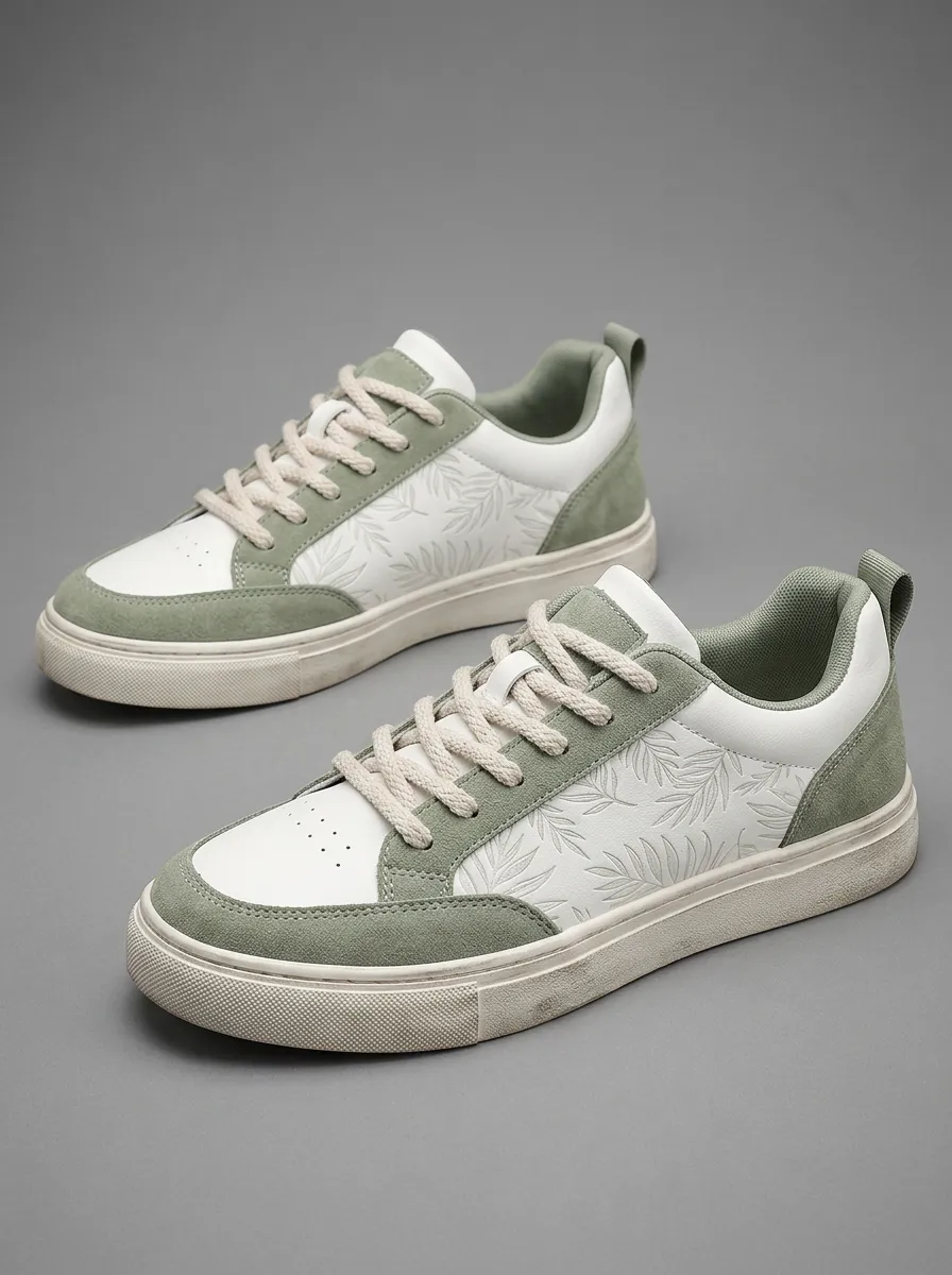 Men's Everyday Botanical Leaf Pattern Patterned Creative Skate Shoes