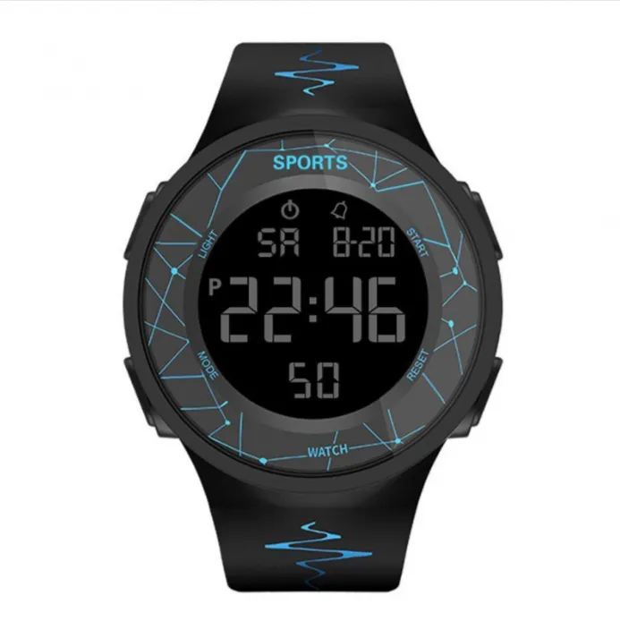 Waterproof Luminous Electronic Watch for Men Women, Simple Trendy Multi-Function Sports Wrist Watch for Junior High Students, Teenagers & Kids