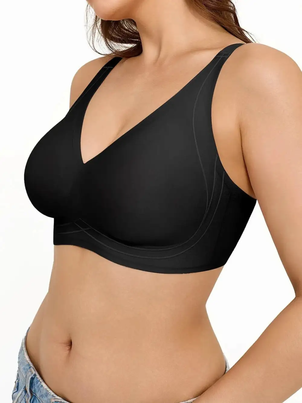 Seamless Wireless Comfort Silky Bra