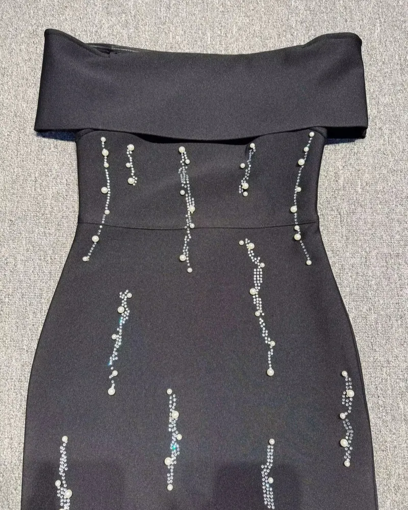 Off Shoulder Maxi Dress