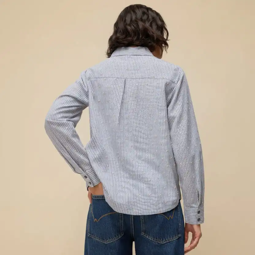 Relaxed Organic-Cotton Cotton Women's Shirt