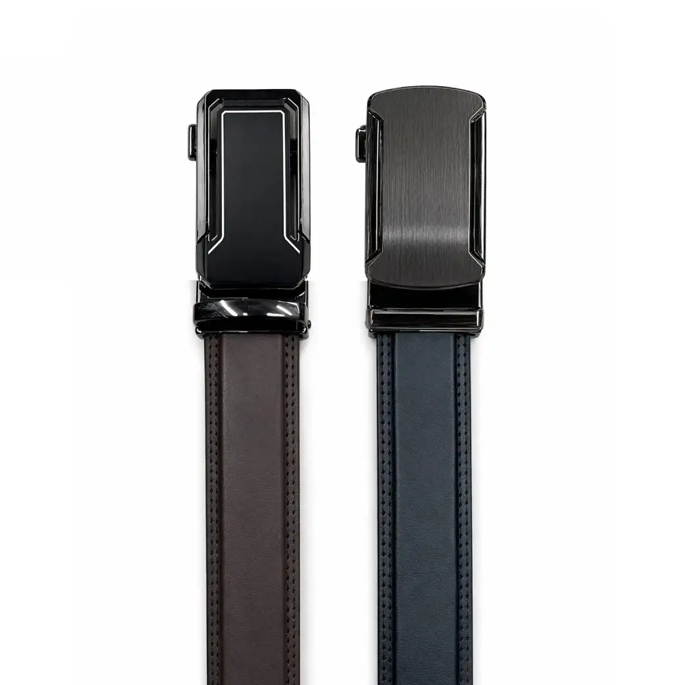 Auto Lock Everyday Leather Waist Belt