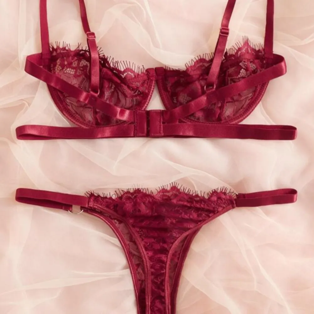 Lace Mesh Lingerie Set