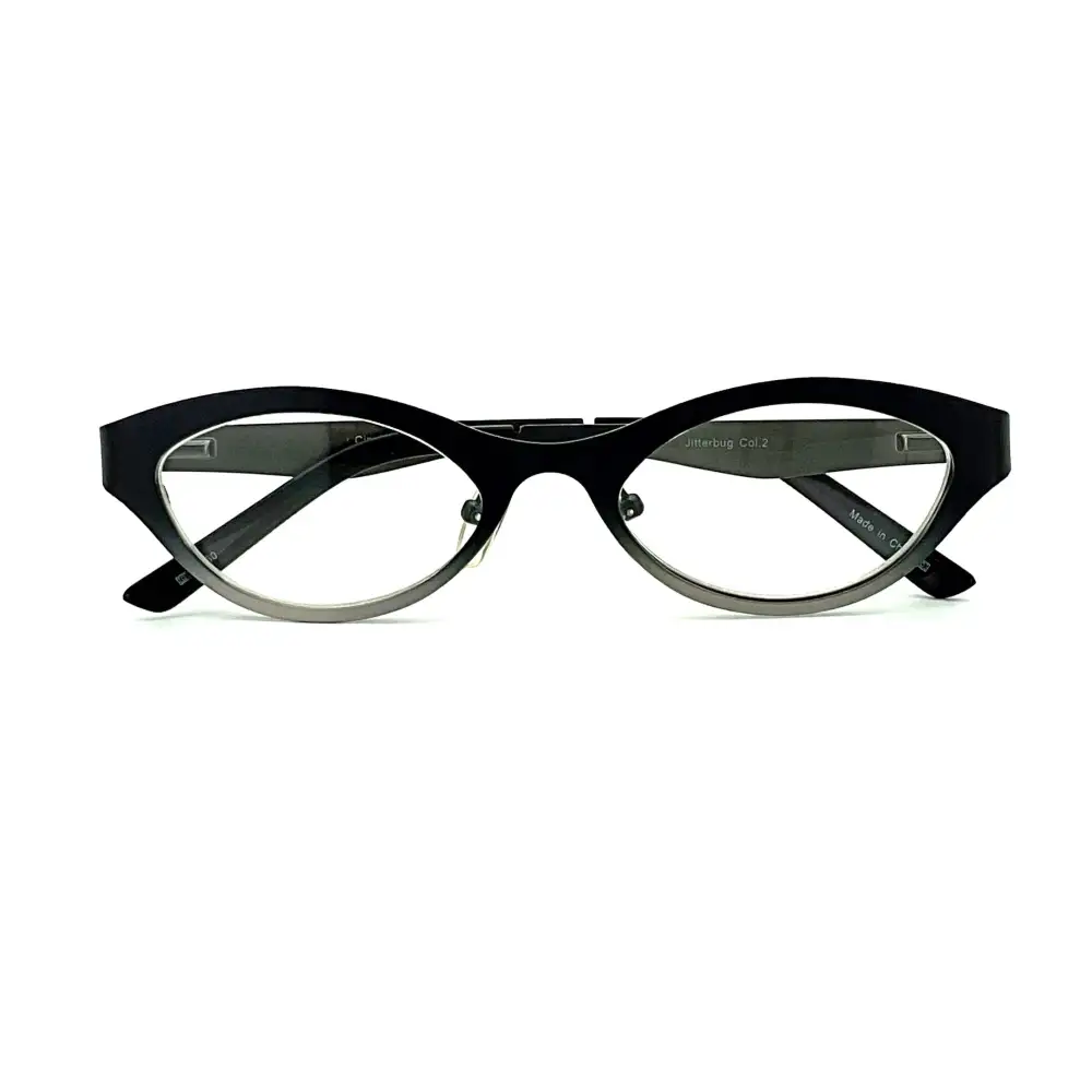 Oval Reading Glasses with Case