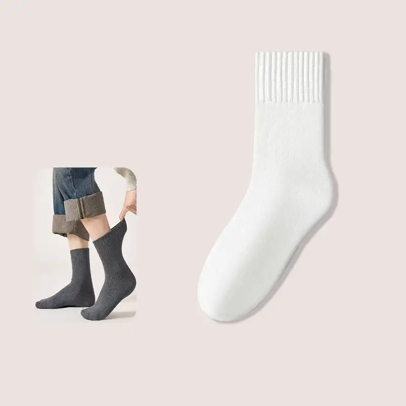 Cozy Thermal Terry Crew Socks