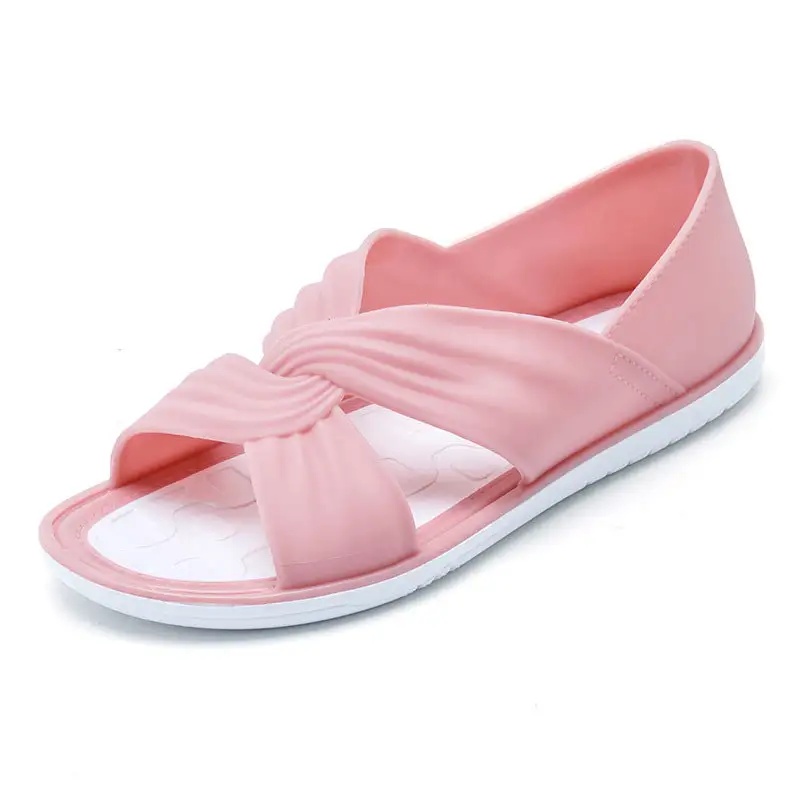 Flat Sole Slide Sandals