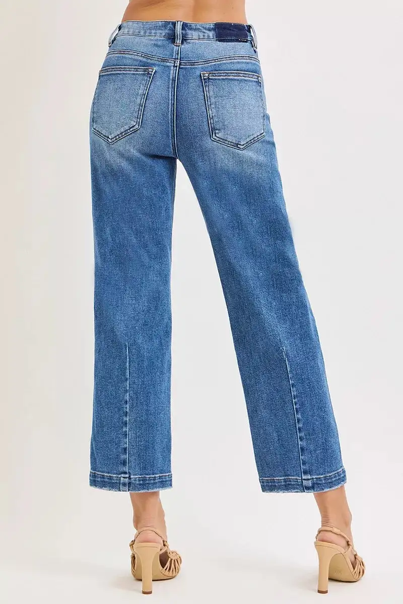 Casual High Waist Denim Jeans