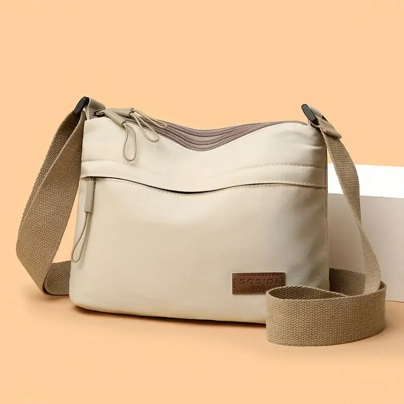 Minimalist Essential: Mini Zip Small Crossbody Bag