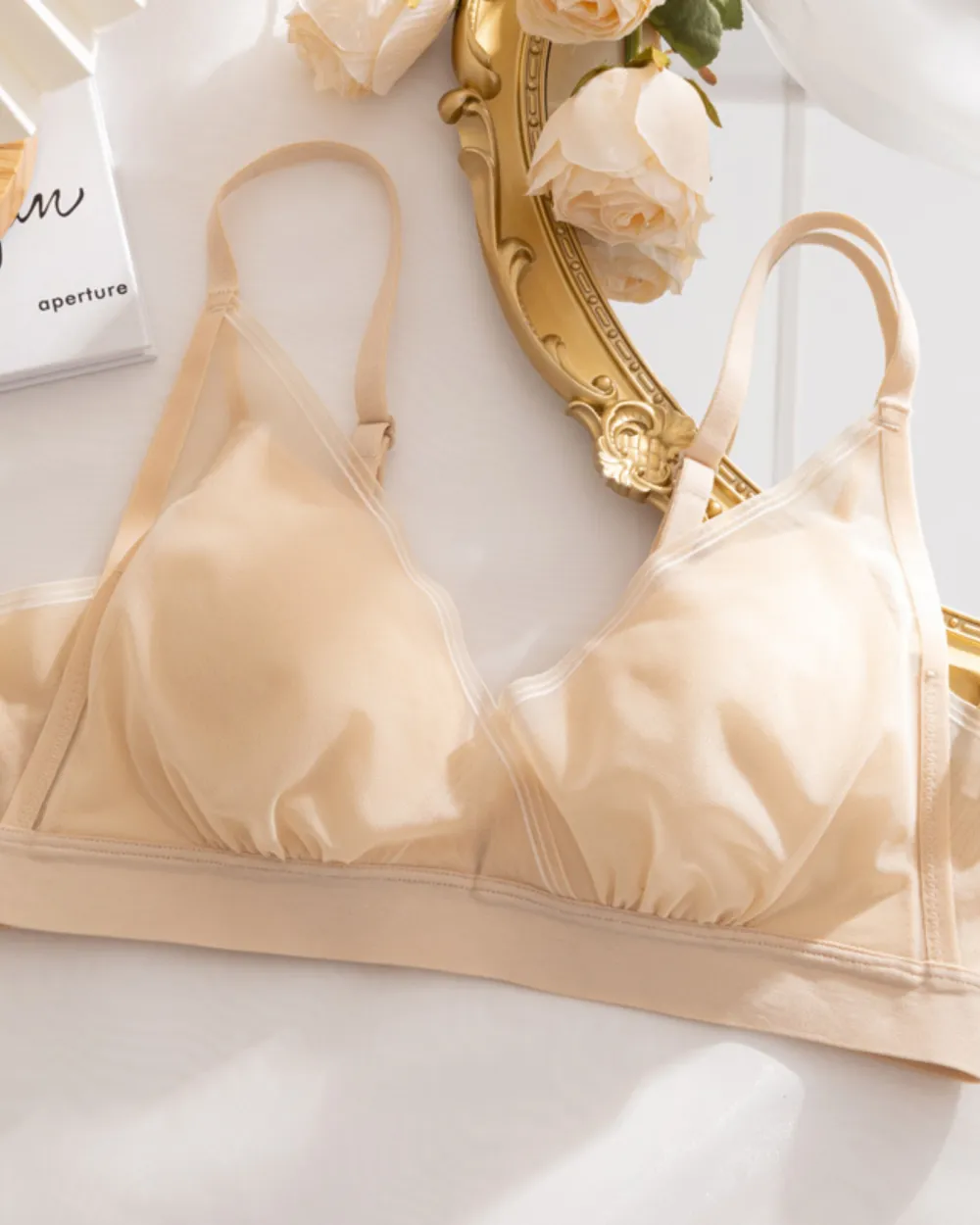Soft Cup Mesh Bralette