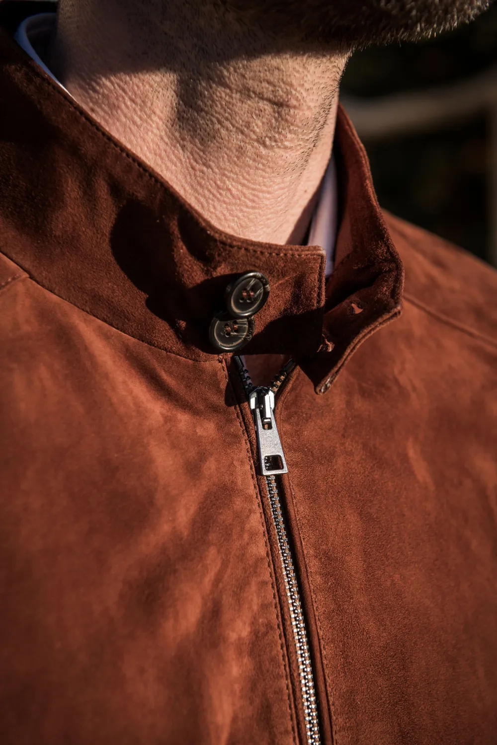 Rusty Soft Suede Jacket