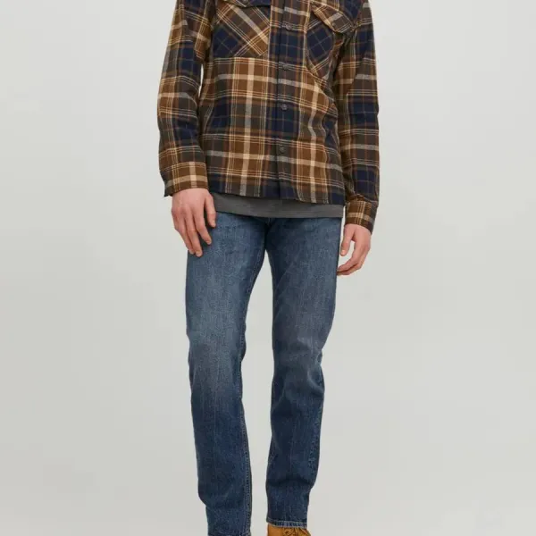 Tapered tonewashed Comfort Jeans