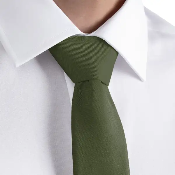 Timeless Solid Accent Necktie