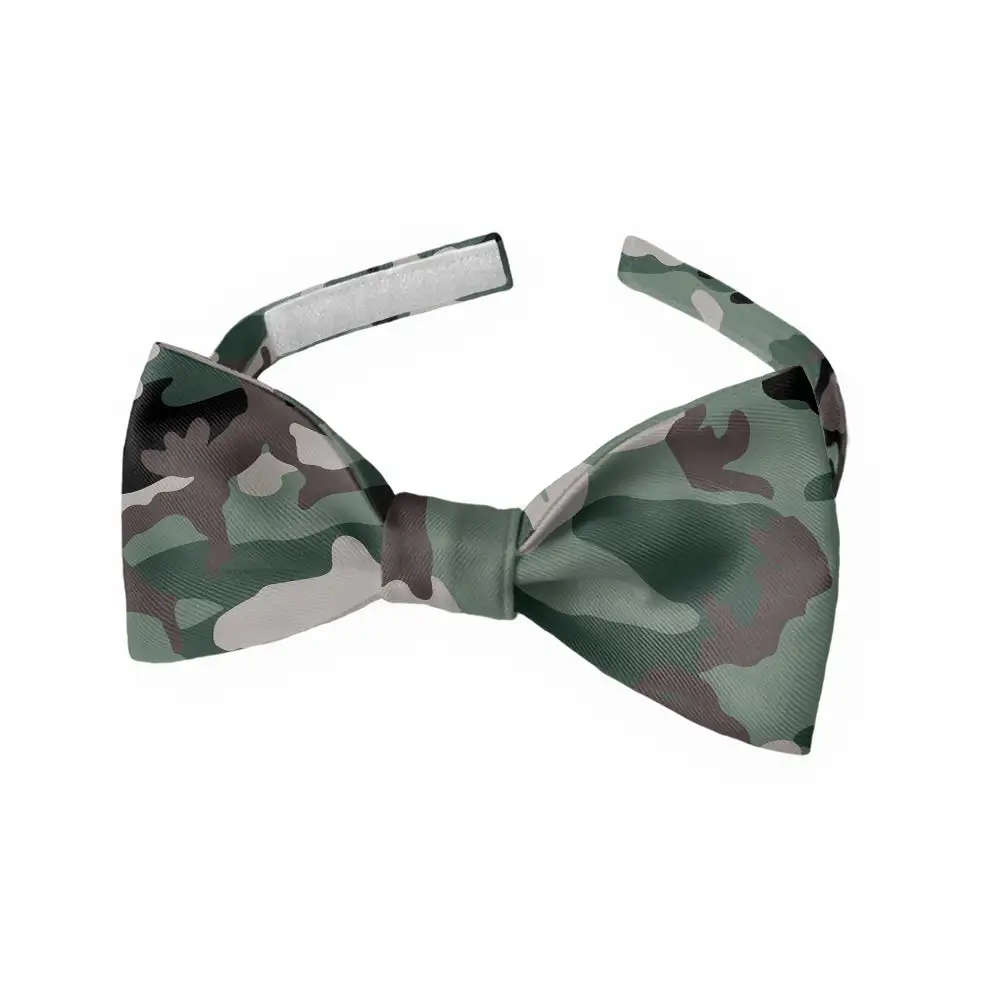 Camo Pattern Bow Tie