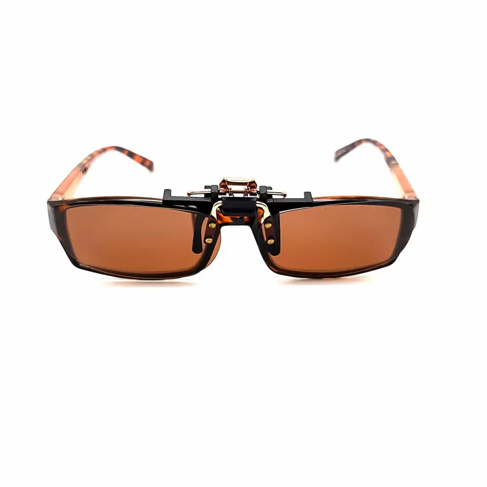 52mm Polarized Flip-Up Clip-On Sunglasses