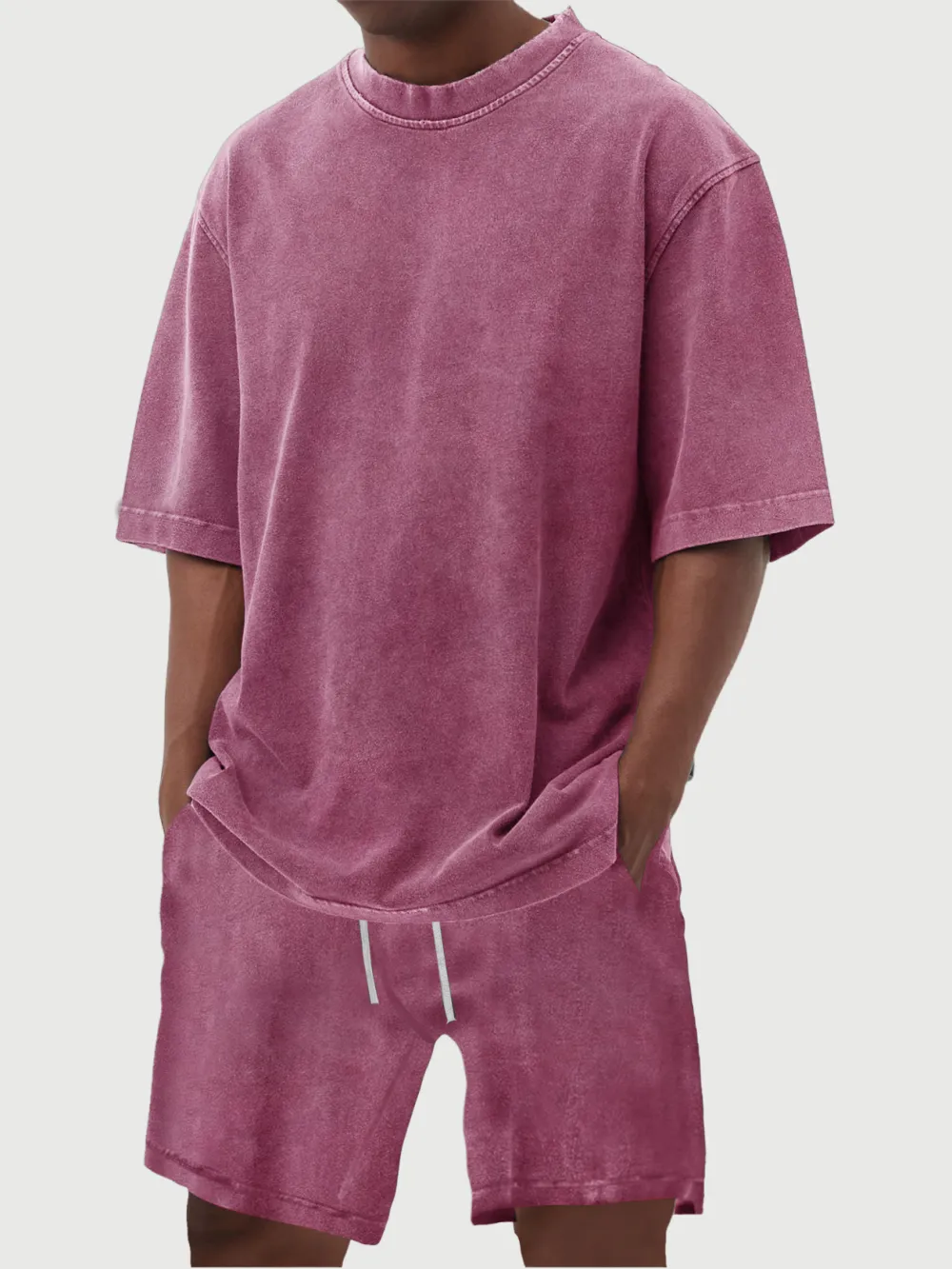 Everyday Structured Garment Washed Set