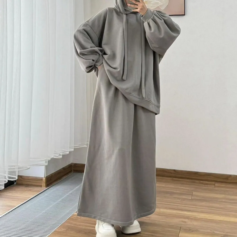 Polished Flowing Modest Maxi Dress