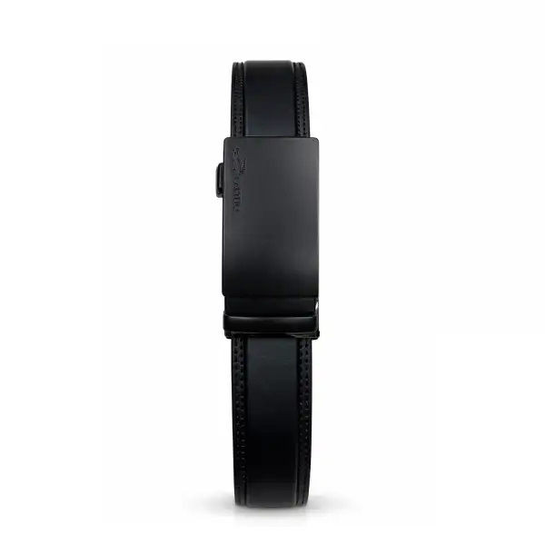 Auto Lock Classic Leather Waist Belt