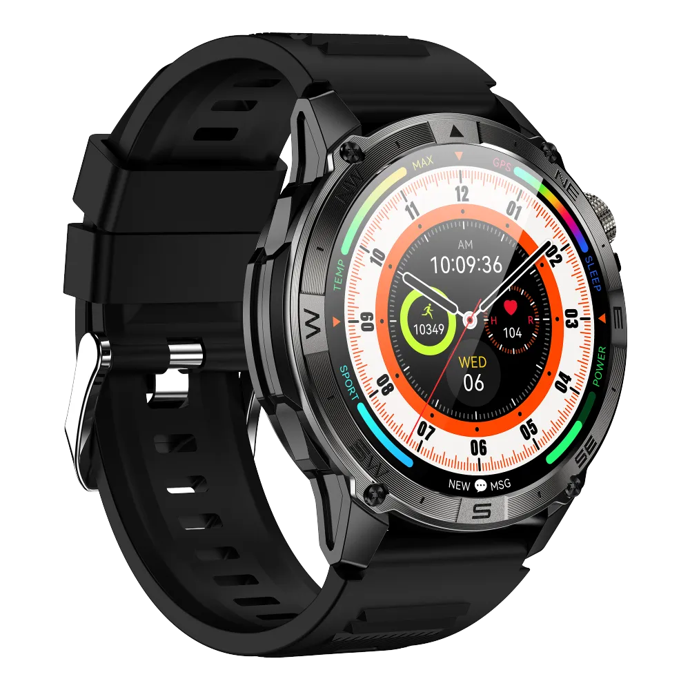 Outdoor smart sports watch GPS watch with bluetooth call HK08