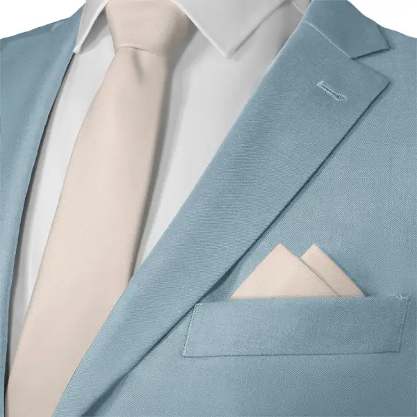Sleek Dapper Solid Pocket Square