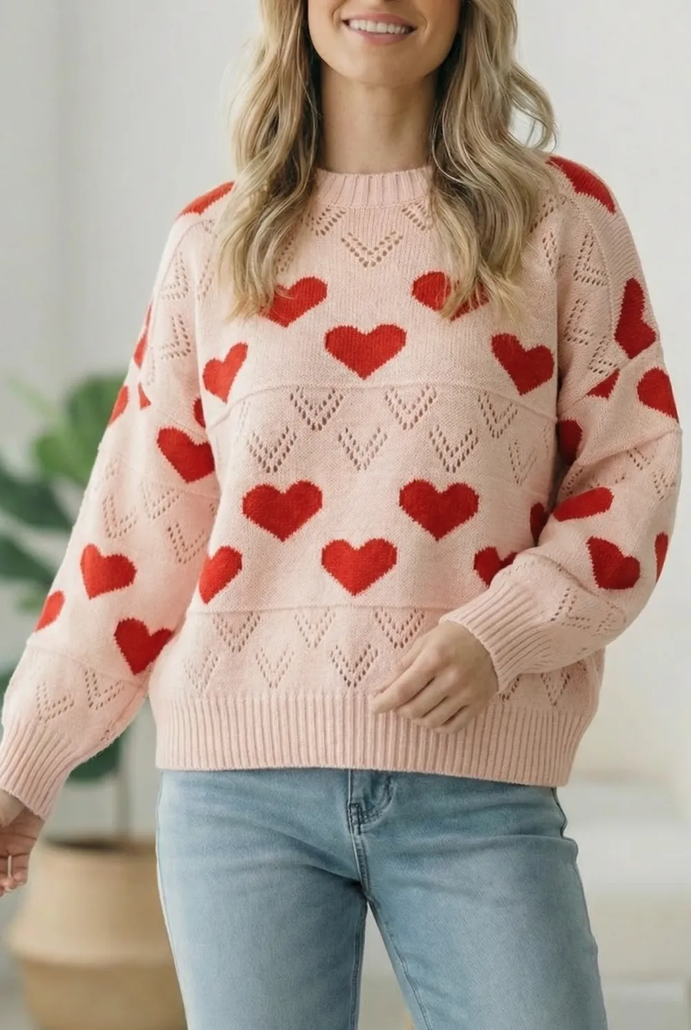 A Love Note Heart Sweater