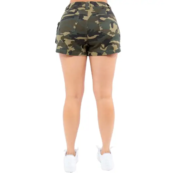 Women's Camouflage Cargo Shorts