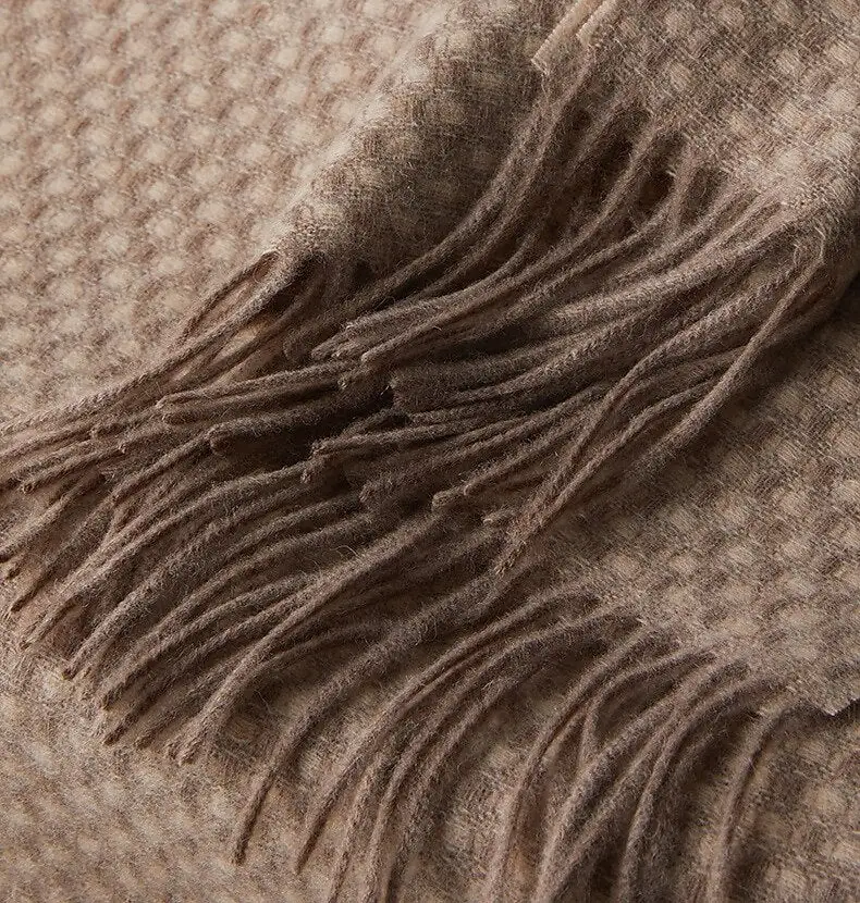 100% Wool Rectangle Scarf