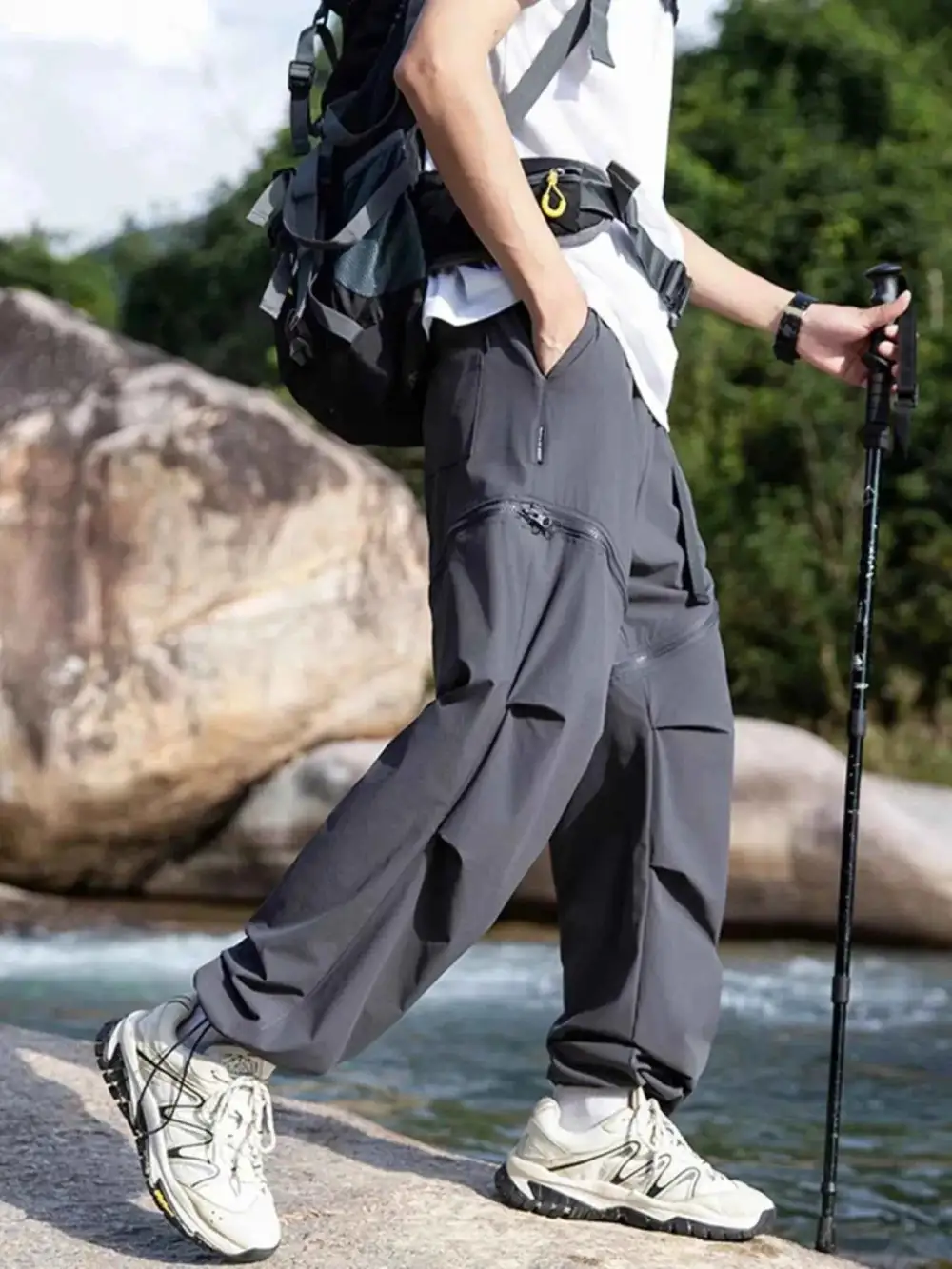 Convertible Zip-Off Cargo Pants
