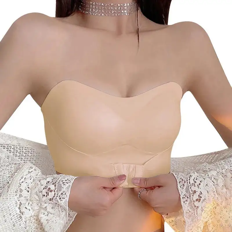 Front-Closure Wireless Push-Up Bra