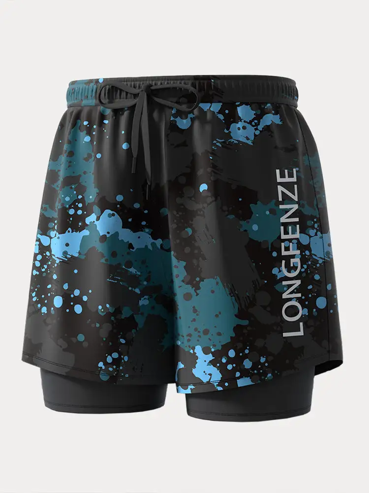 Printed Quick Dry Boardshorts