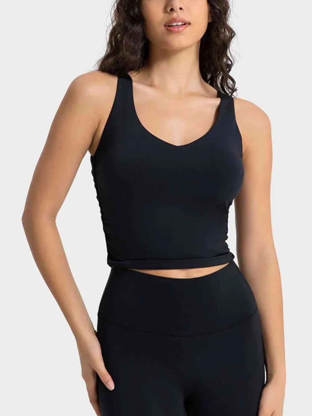 Refined Cropped  Tank Top
