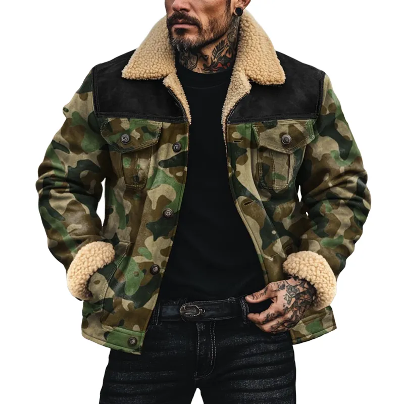 Suede Washed Field Jacket