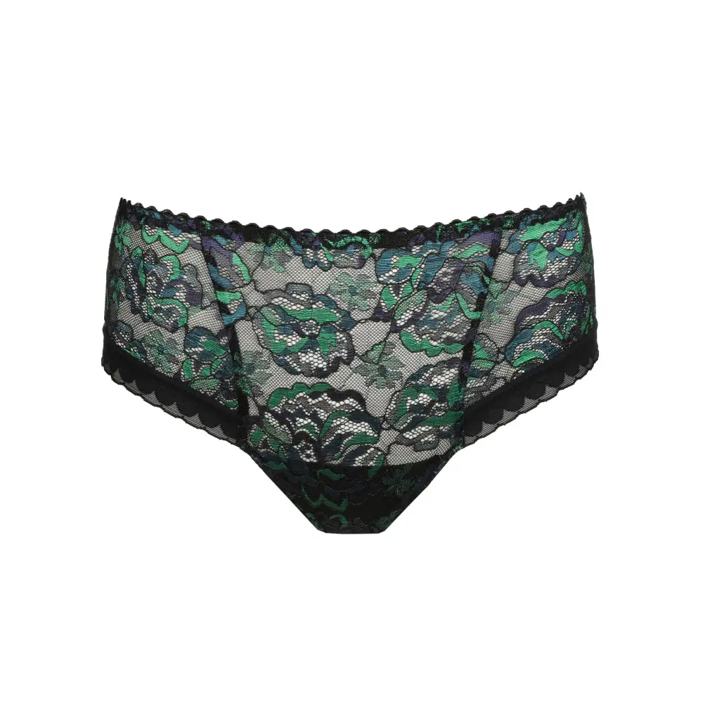 Women's High Cut Lace Mesh Tanga Panty