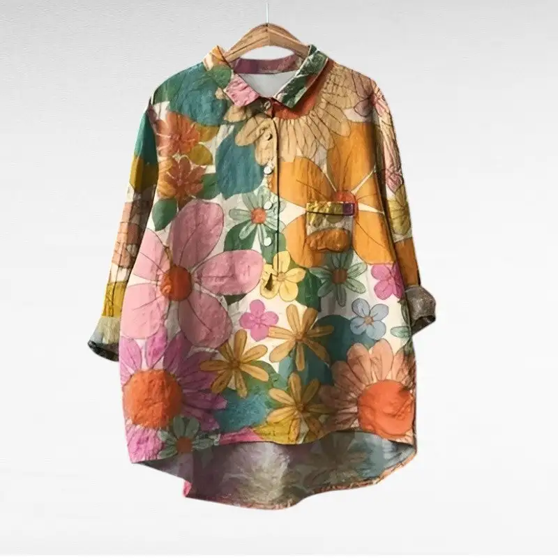Cozy Soft Tailored Blouse