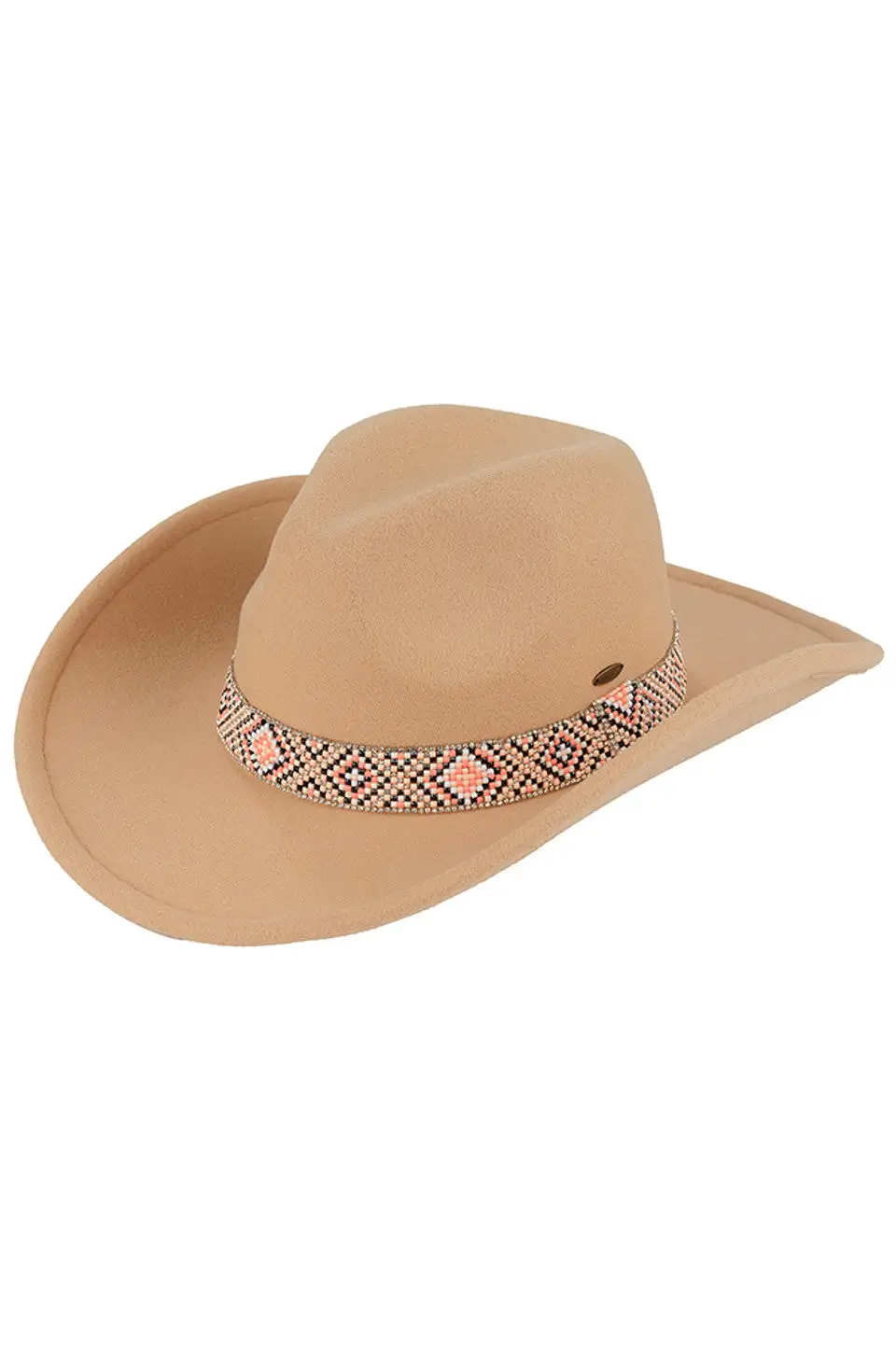Aztec Beads Cowboy Hat