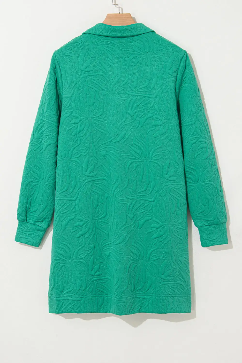Drape Zip Front Dress