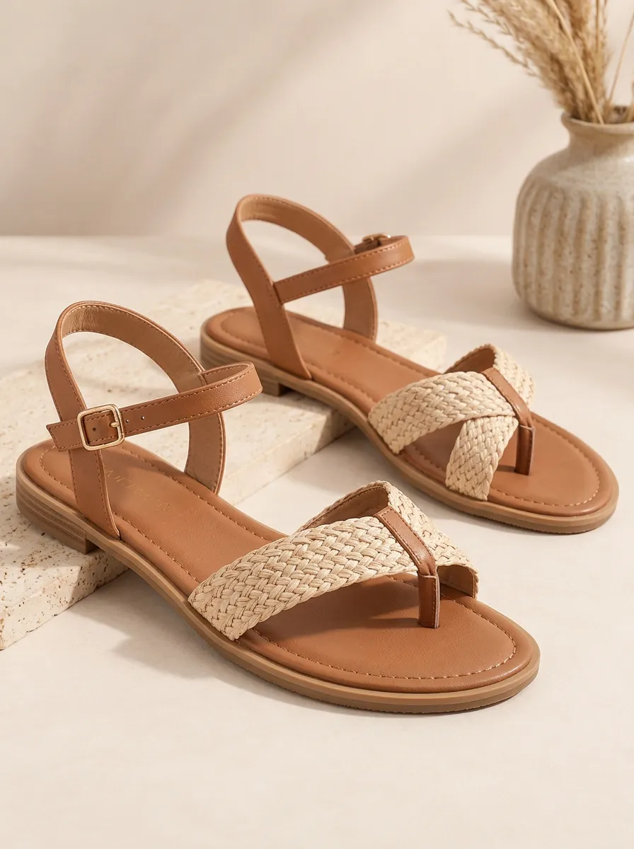 Women's Woven Everyday Flat Sandals