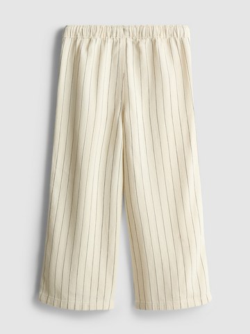 1.5-9yrs | Pinstripe Wide Leg Jeans detail 3