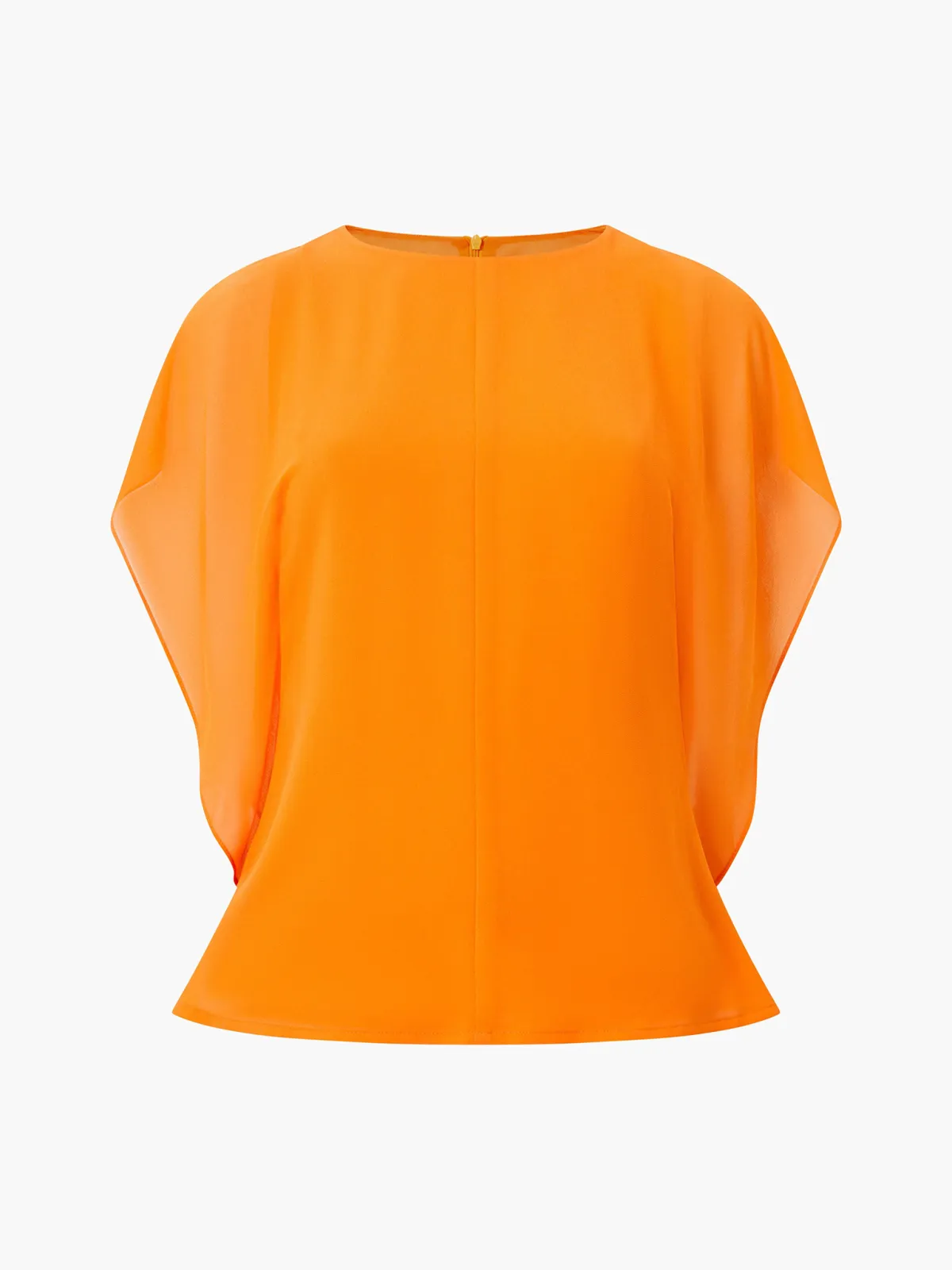 Elegant Solid Color Sleeveless Round Neck Top