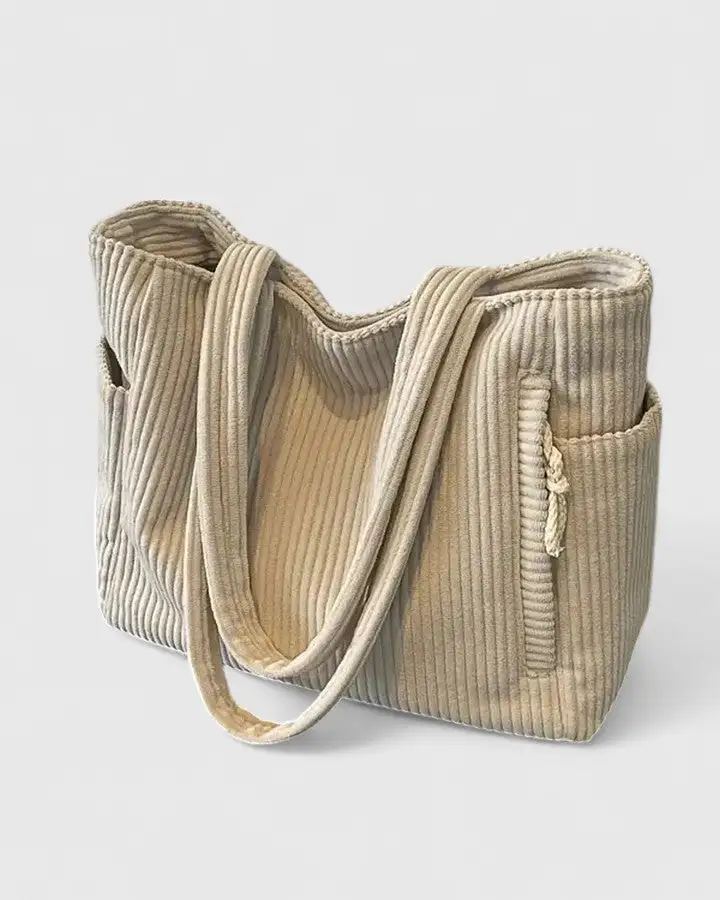 Open Top Canvas Tote Bag