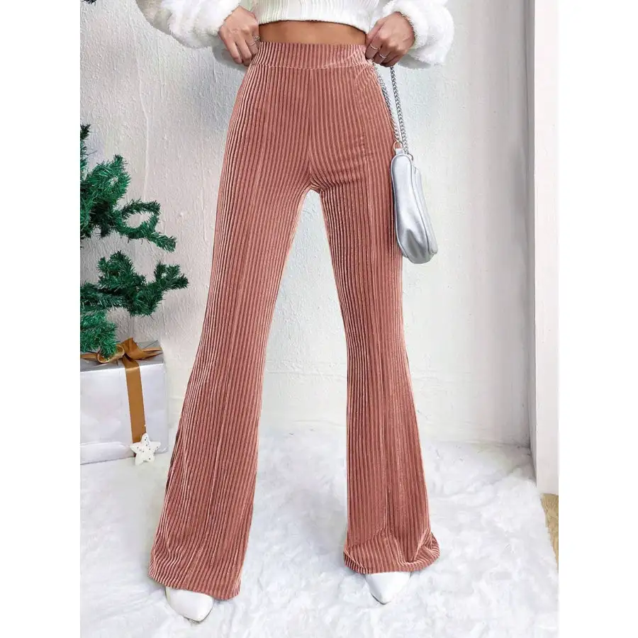 Classic High Waist Flare Pants