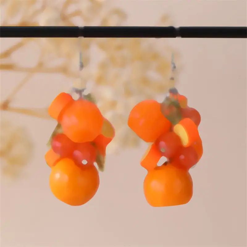 Fruit Dangle Drop Earrings