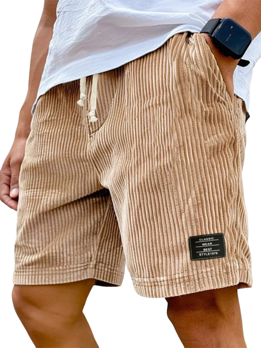 Workwear Seamed Detail Shorts