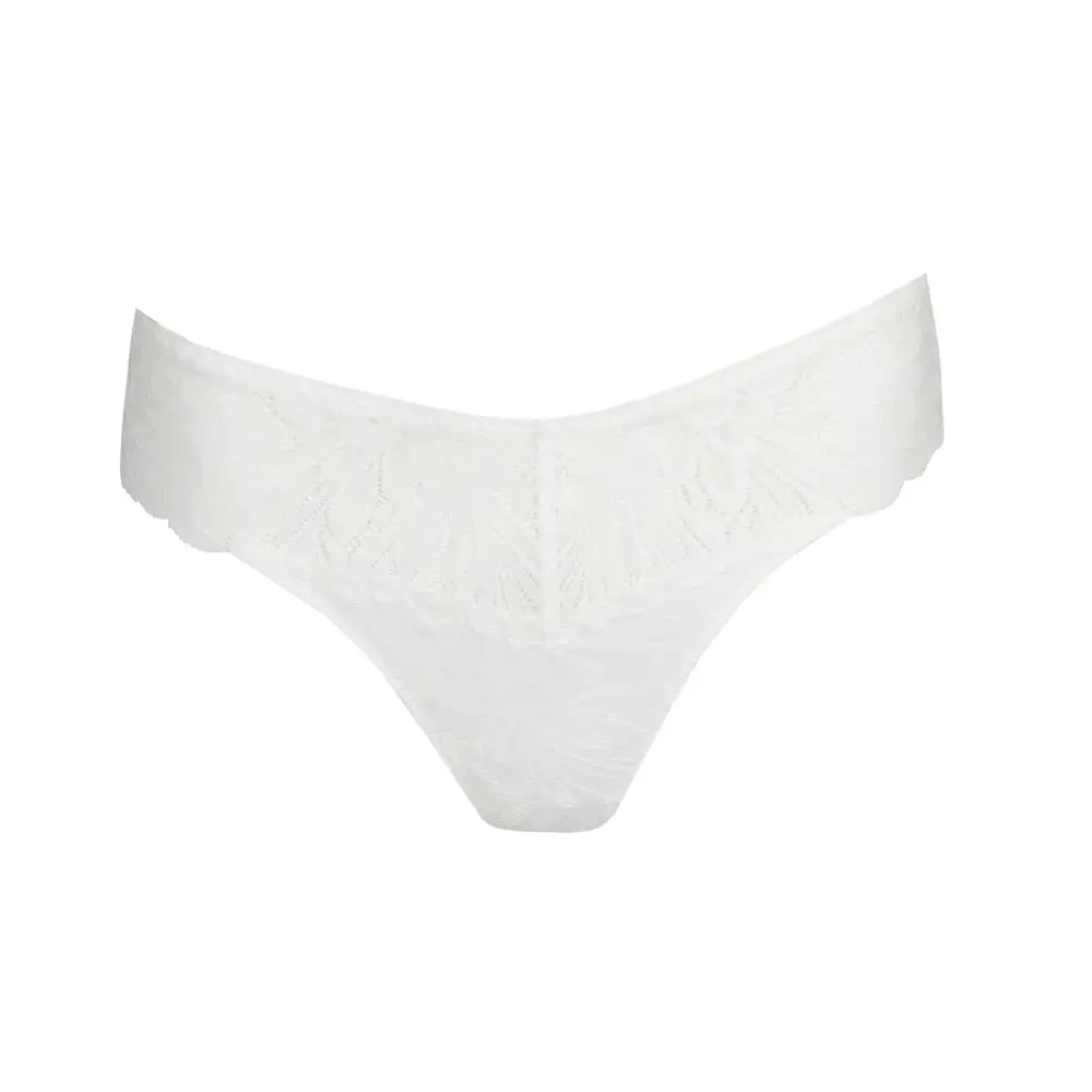 Women's Cheeky Cotton Gusset Lace Cotton Tanga Panty