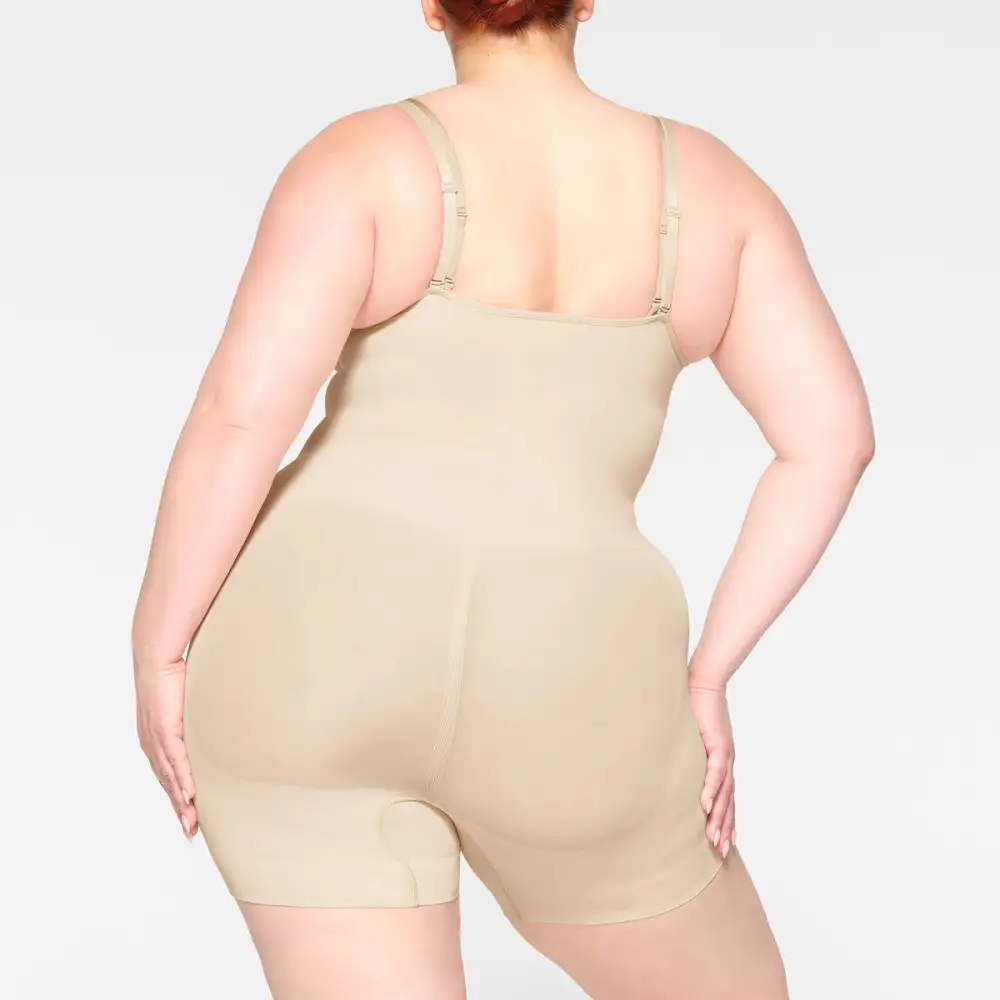 Open Bust Shortie Bodysuit