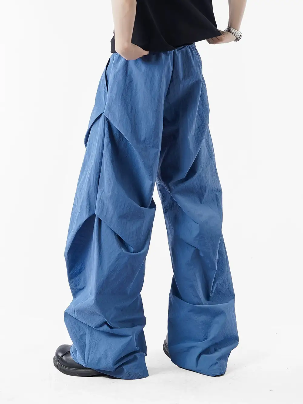Relaxed Wide-Leg  Pants