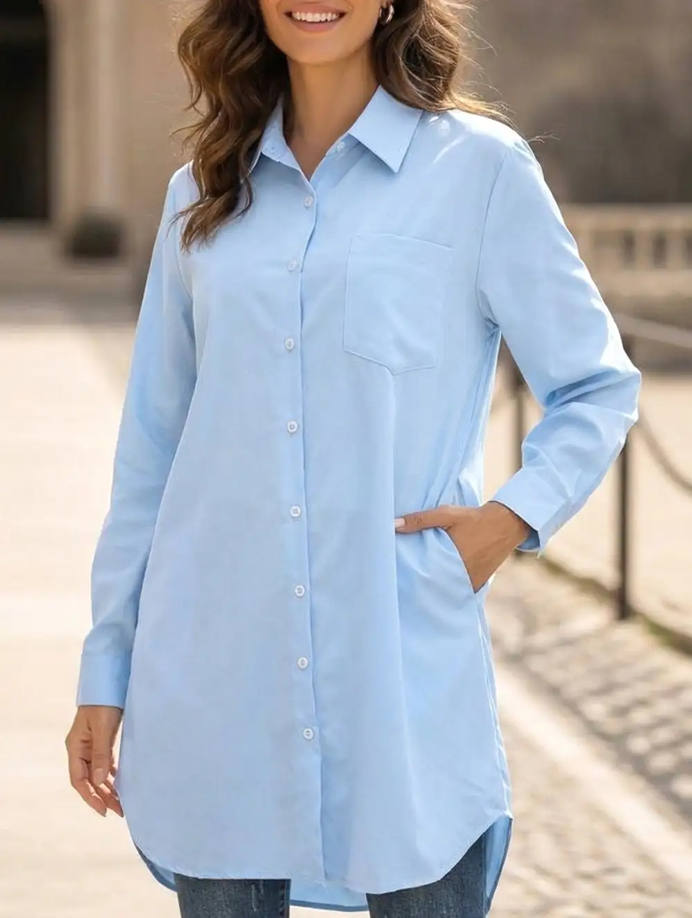 Relaxed Long Sleeve Shirt